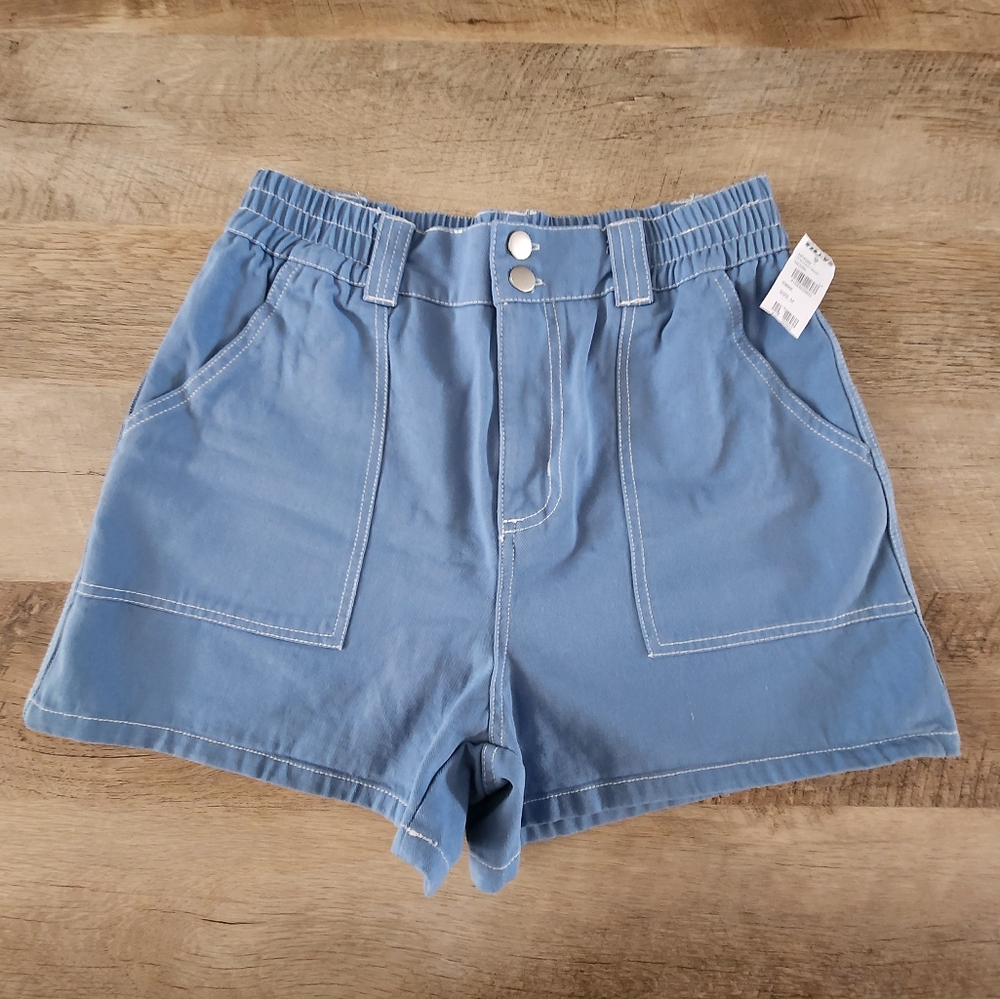 Tillys Full Tilt Utility Blue Shorts